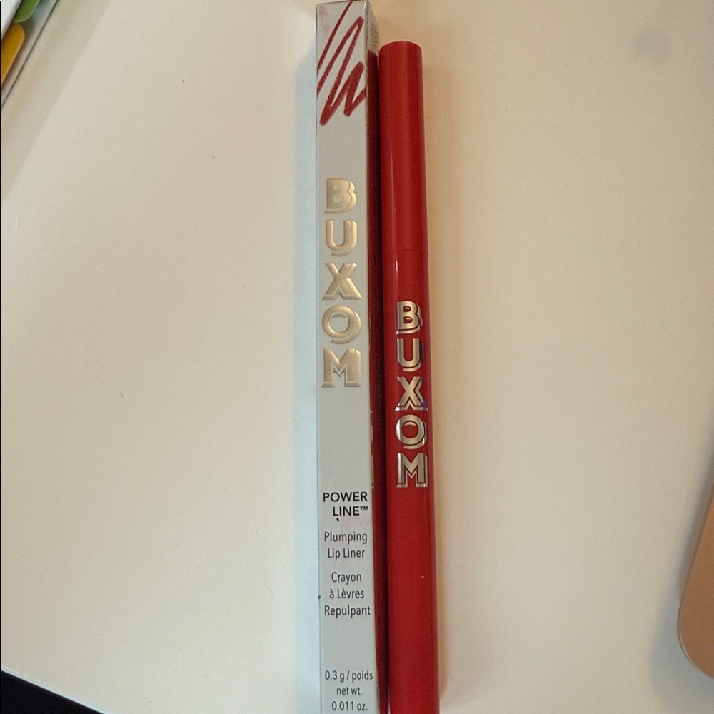 Buxom Red Lip Liner Power Line Precision Tool  NIB